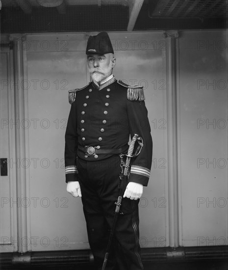 U.S.S. Brooklyn, Paymaster Ichabod Goodwin Hobbs, between 1896 and 1899. Creator: Unknown.