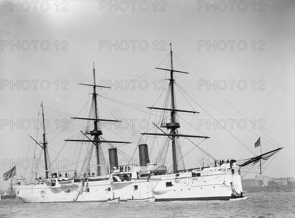 U.S.S. Chicago, between 1890 and 1901. Creator: Unknown.