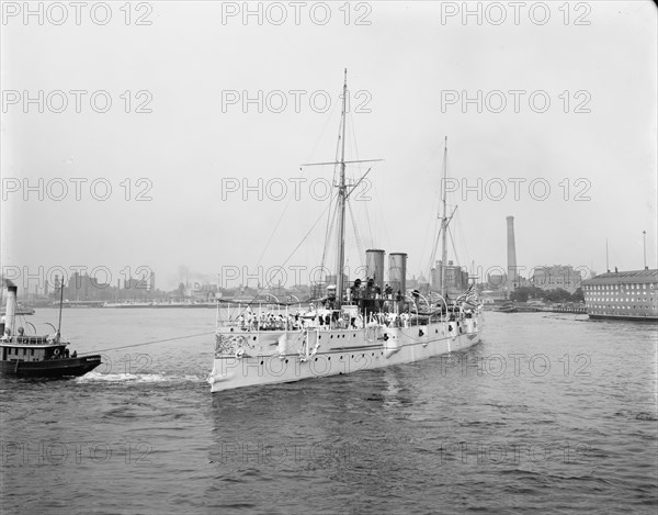 U.S.S. Cincinnati, (1894?). Creator: Unknown.