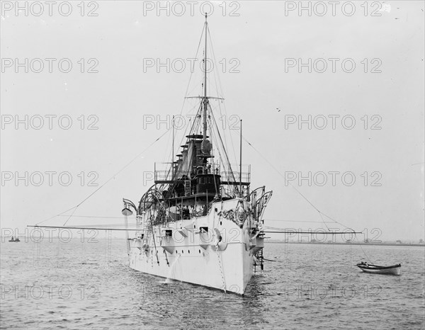 U.S.S. Columbia, between 1894 and 1901. Creator: Unknown.