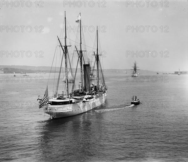 U.S.S. Dolphin, between 1885 and 1901. Creator: Unknown.