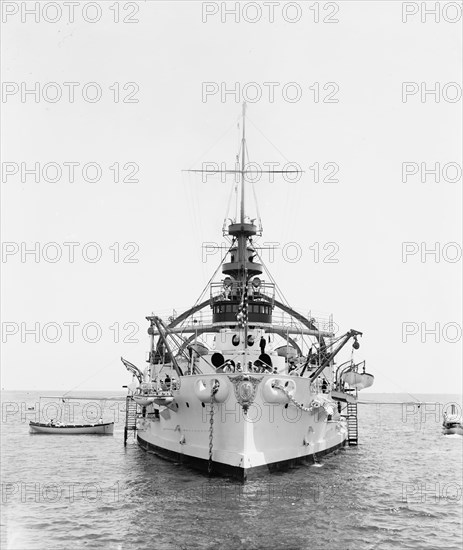 U.S.S. Kentucky, 1900 or 1901. Creator: Unknown.