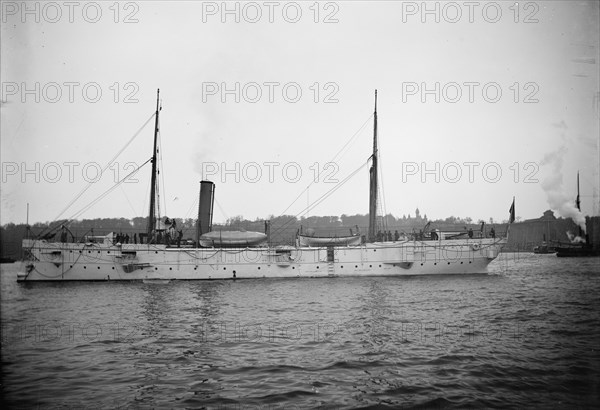 U.S.S. Machias, between 1893 and 1901. Creator: Unknown.