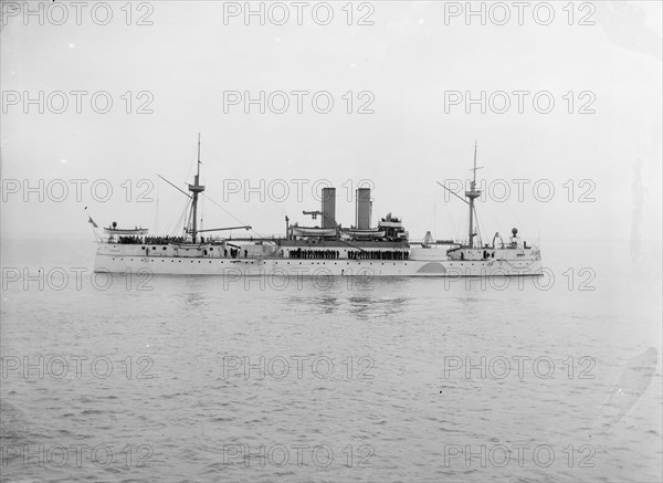 U.S.S. Maine, between 1895 and 1898. Creator: Unknown.