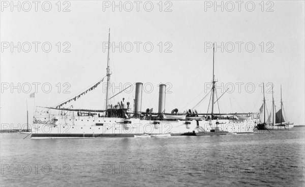 U.S.S. Montgomery, between 1894 and 1901. Creator: Unknown.