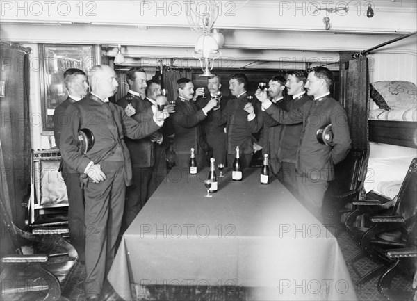 U.S.S. Newark, sweethearts and wives, between 1891 and 1901. Creator: Unknown.