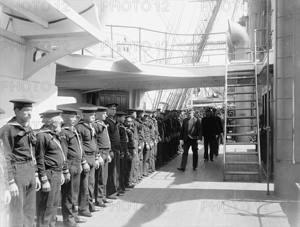 U.S.S. Newark, quarters, between 1891 and 1901. Creator: Unknown.