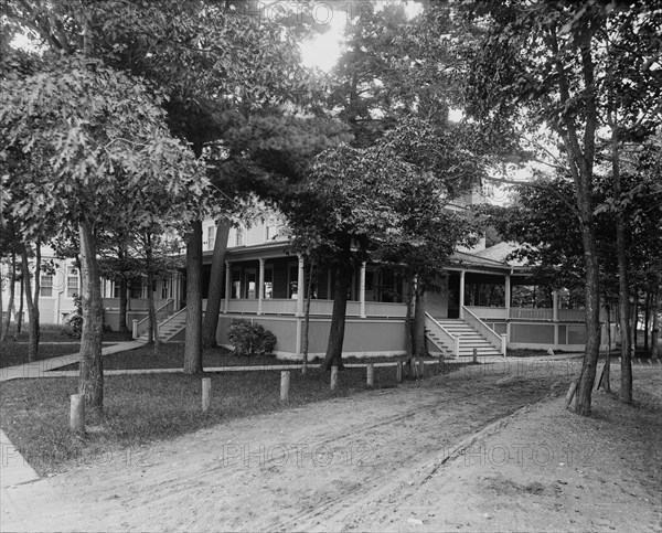 Harbor Point Club, Harbor Point, Mich., between 1890 and 1901. Creator: Unknown.