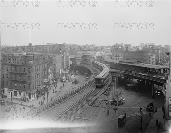 Chatham Square, New York City, N.Y., ca 1900. Creator: Unknown.