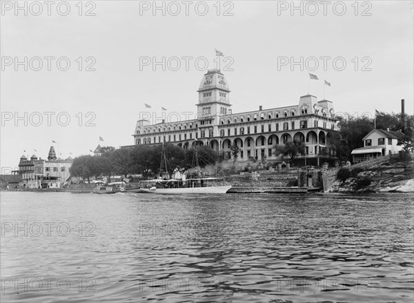 Thousand Island House, Alexandria Bay, Thousand Islands, c1901. Creator: Unknown.