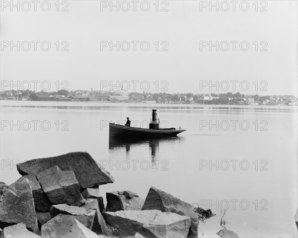 Gananoque from Quarry Island, Thousand Islands, (1901?). Creator: Unknown.