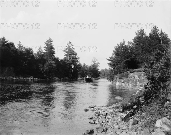 Landon's Rift, Thousand Islands, (1901?). Creator: Unknown.