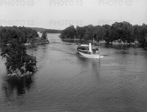 Lost Channel, Thousand Islands, N.Y., (1901?). Creator: Unknown.