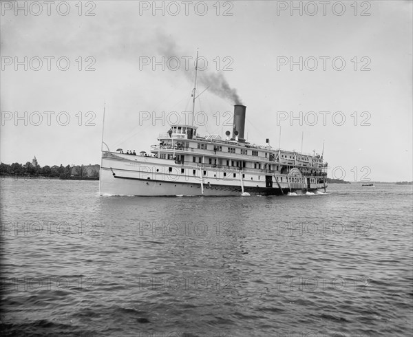 Steamer Toronto, Alexandria Bay, Thousand Islands, (1901?). Creator: Unknown.