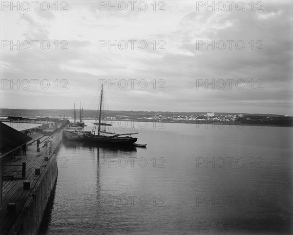 Riviere Du Loup, St. Lawrence River, between 1890 and 1901. Creator: Unknown.