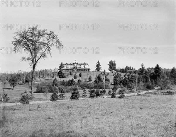 Forest Hills Hotel from Franconia Village, White Mountains, between 1890 and 1901. Creator: Unknown.