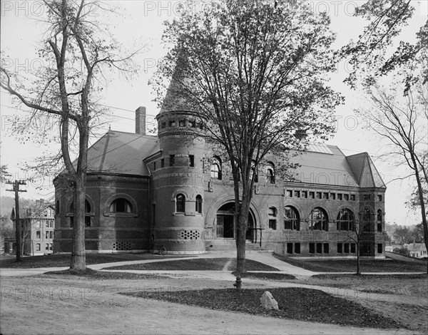 Wilson Library, Dartmouth College, ca 1900. Creator: Unknown.