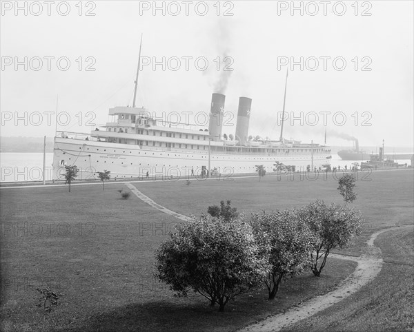 Str. North West at Sault Ste. Marie, Mich., between 1900 and 1910. Creator: Unknown.