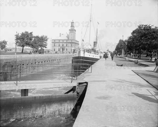 Str. Alberta at Sault Ste. Marie, Mich., between 1900 and 1910. Creator: Unknown.