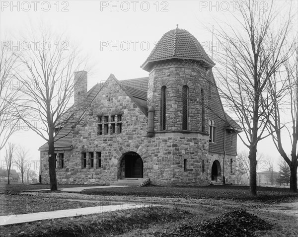 Starkweather Hall, Students' Christian Association, Michigan State Normal..., c1900-1910. Creator: Unknown.