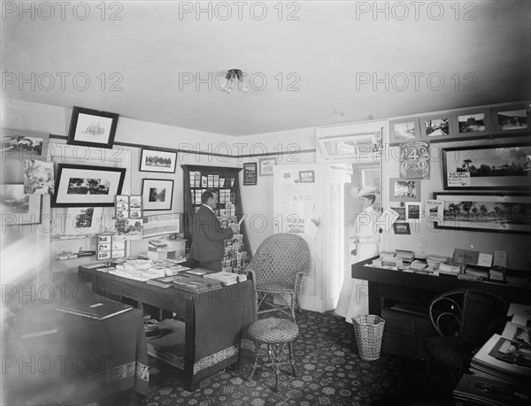 Mr. Foster's office at Palm Beach, Florida, 1902. Creator: Unknown.