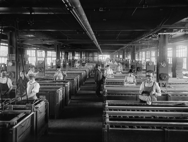 Plating department, National Cash Register [Company], Dayton, Ohio, (1902?). Creator: Unknown.