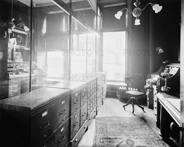 Offices of Mulford & Petry Co., Detroit, Mich., between 1900 and 1910. Creator: Unknown.