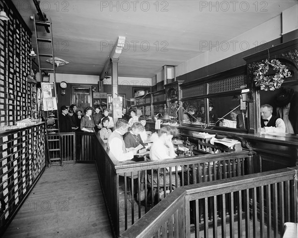 General offices, Whitney Warner Publishing Co., Detroit, Mich., between 1900 and 1905. Creator: Unknown.