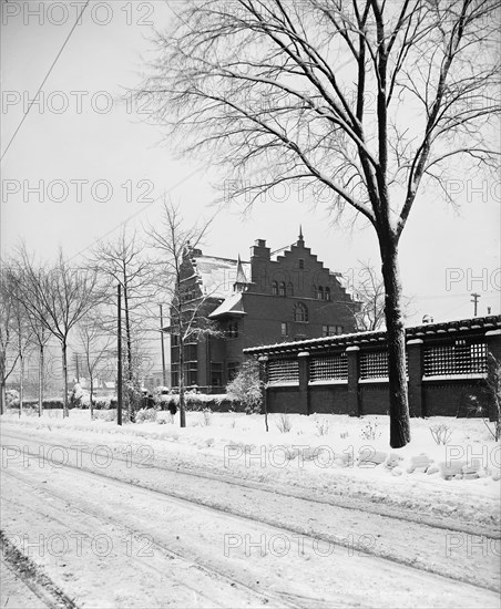 George Gough Booth residence, Detroit, Mich., between 1900 and 1905. Creator: Unknown.