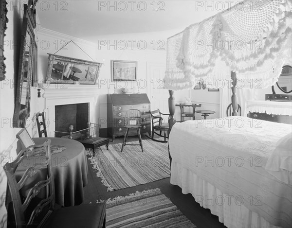 Nellie [i.e. Nelly] Custis's room at Mt. Vernon, c.between 1910 and 1920. Creator: Unknown.
