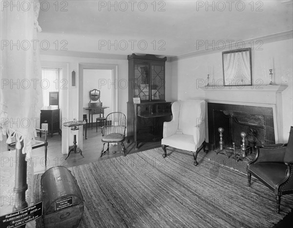 Washington's room at Mt. Vernon, c.between 1910 and 1920. Creator: Unknown.
