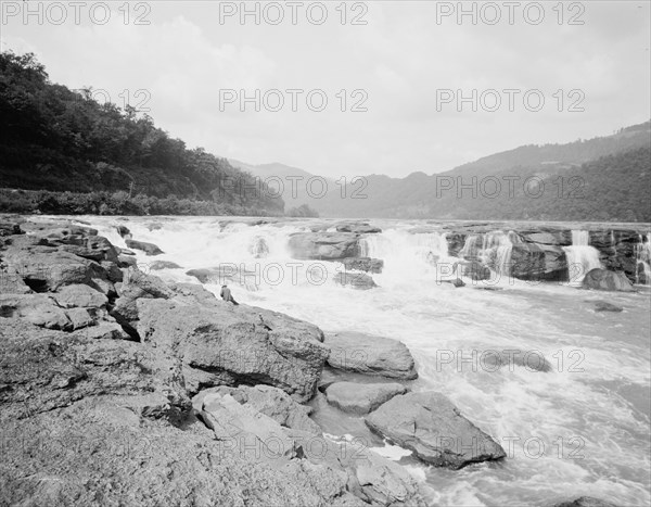 Sandstone Falls, New River, W. Va., c.between 1910 and 1920. Creator: Unknown.
