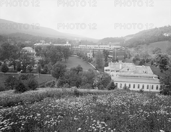 The Homestead from Sunset Hill, Virginia Hot Springs, c.between 1910 and 1920. Creator: Unknown.