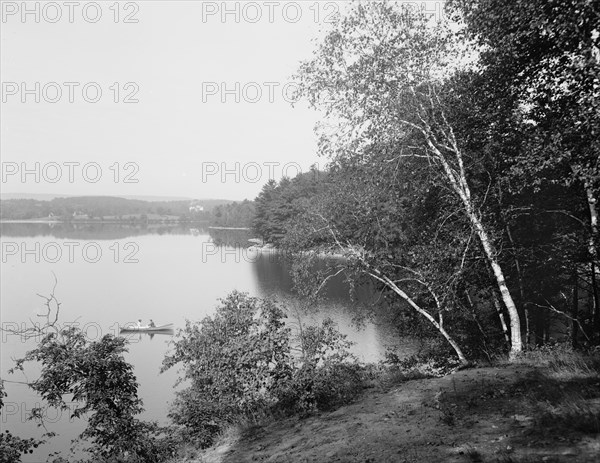 Laurel Lake, Lenox, Mass., c.between 1910 and 1920. Creator: Unknown.