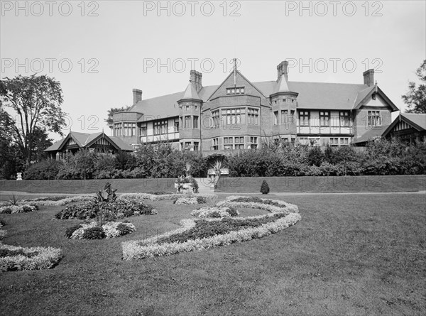 Blantyre, home of R.W. Patterson [i.e. Robert W. Paterson], Lenox, Mass., c.between 1910 and 1920. Creator: Unknown.