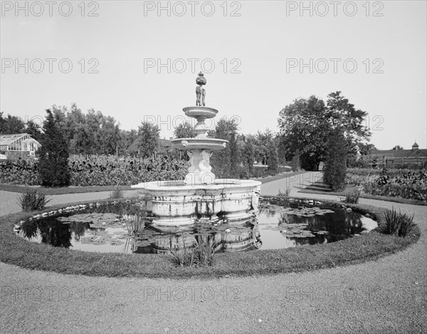 The Gardens, Elm Court, country home of W.D. [i.e. William D.] Sloane, Lenox, Mass., c.1910-1920. Creator: Unknown.