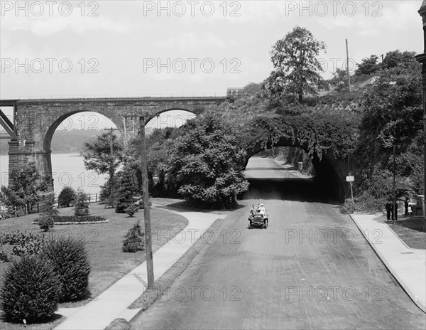 The Tunnel, River Drive, Fairmount Park, Philadelphia, Pa., c.between 1910 and 1920. Creator: Unknown.