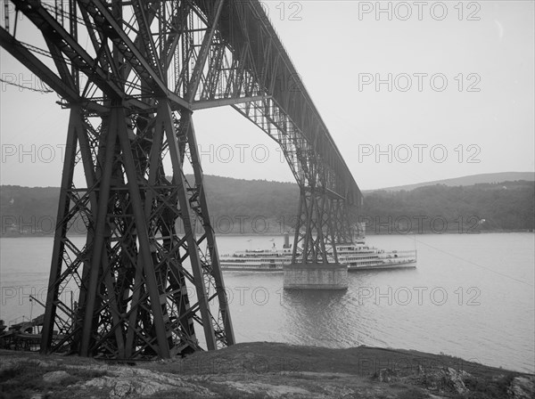 Under the bridge, Poughkeepsie, N.Y., c.between 1910 and 1920. Creator: Unknown.