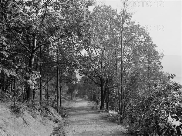 Flirtation Walk, West Point, N.Y., c.between 1910 and 1920. Creator: Unknown.