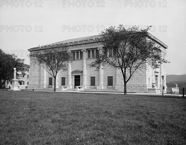 Cullum Memorial Hall, West Point, N.Y., between 1910 and 1920. Creator: Unknown.