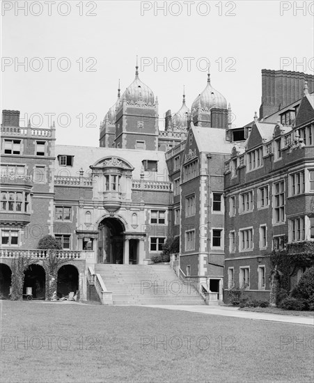 Dormitory arch, U. of Pa., Philadelphia, Pa., c.between 1910 and 1920. Creator: Unknown.