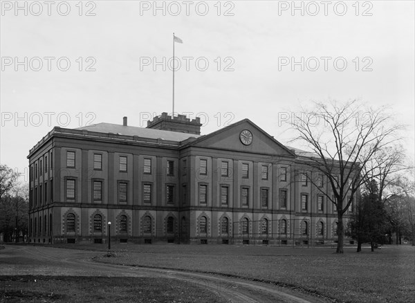 The Arsenal, U.S. Armory, Springfield, Mass., between 1910 and 1920. Creator: Unknown.