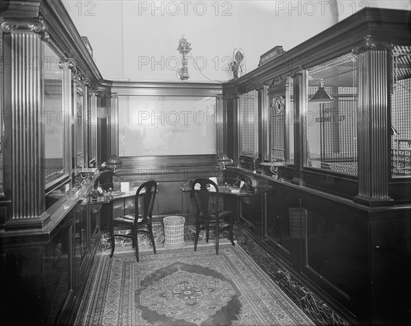 Ladies' dept., 34th St. [Thirty-fourth Street] National Bank, New York City, between 1900 and 1910. Creator: Unknown.