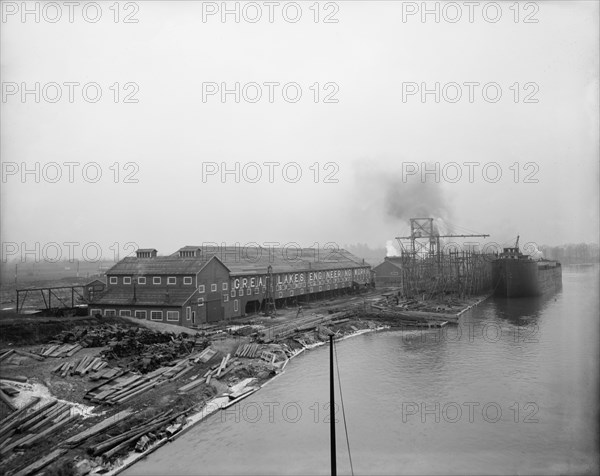 Great Lakes Engineering Works, St. Clair, Mich., between 1900 and 1910. Creator: Unknown.