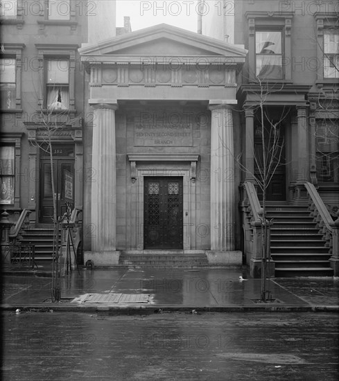 19th Ward Bank, Seventy-second Street Branch, exterior, New York, N.Y., between 1905 and 1915. Creator: Unknown.