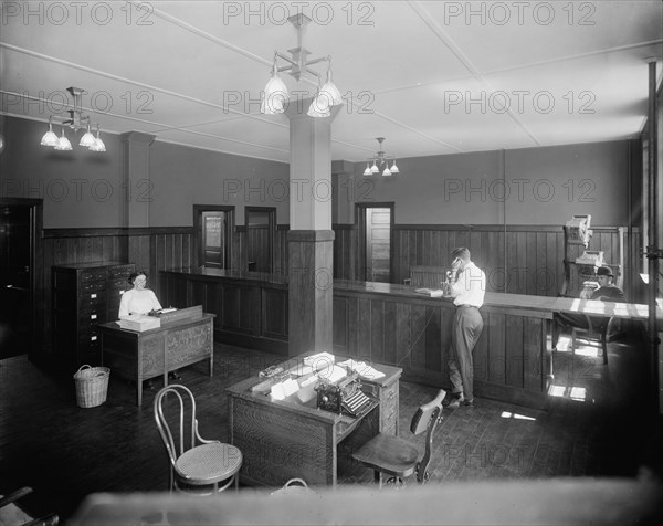 Buhl Stamping Co., office, Detroit, Mich., between 1905 and 1915. Creator: Unknown.