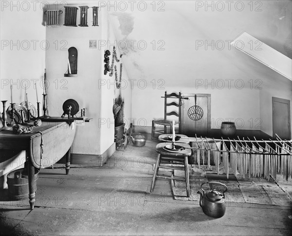 The Candle room, Washington's headquarters (i.e. Morris-Jumel mansion), N.Y., between 1905 and 1915. Creator: Unknown.