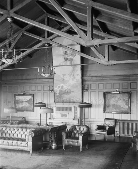 Memorial Hall, Frederick Stearns & Co. laboratory, Detroit, Mich., between 1905 and 1915. Creator: Unknown.