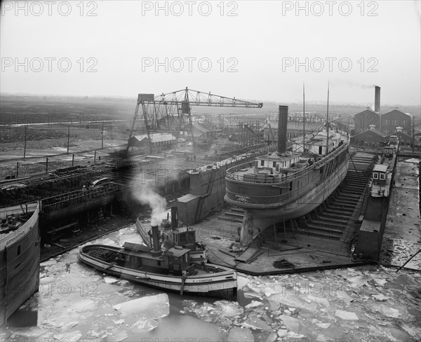 Great Lakes Engineering Works, Ecorse, Mich., (1906?). Creator: Unknown.