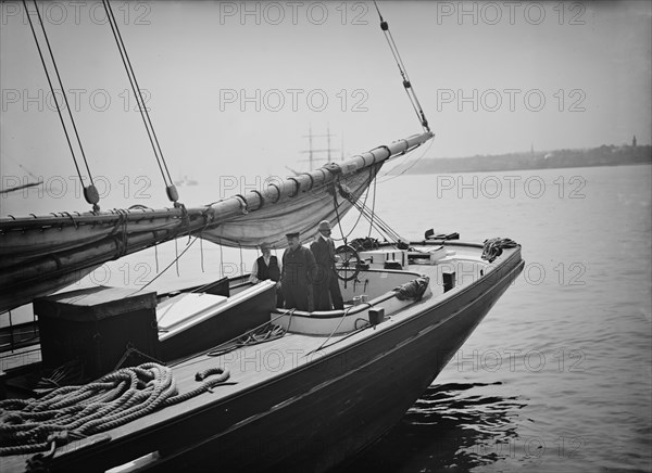 Pilot boat no. 5, between 1900 and 1905. Creator: Unknown.